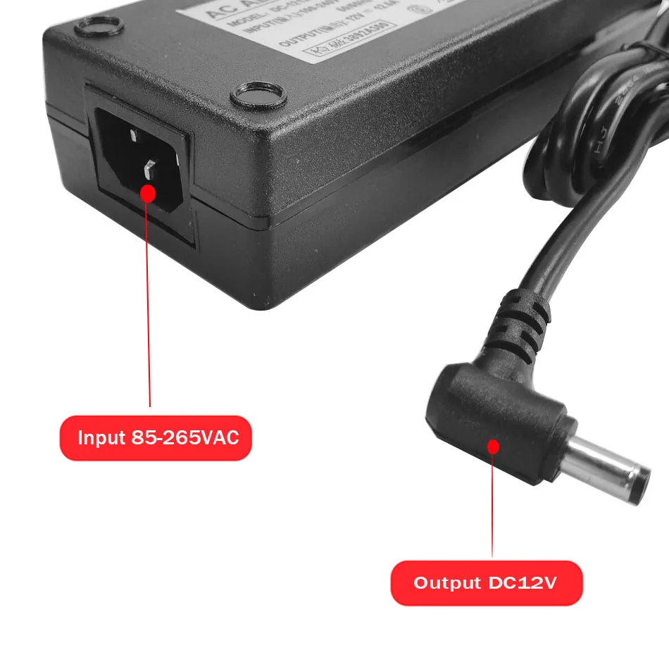 DC 5V 12V 24V Adapter Power Supply AC 100V-240V 1A 2A 3A 5A 6A 8A 10A Charger Converter Adaptor For 5050 LED Strips Light Lamp