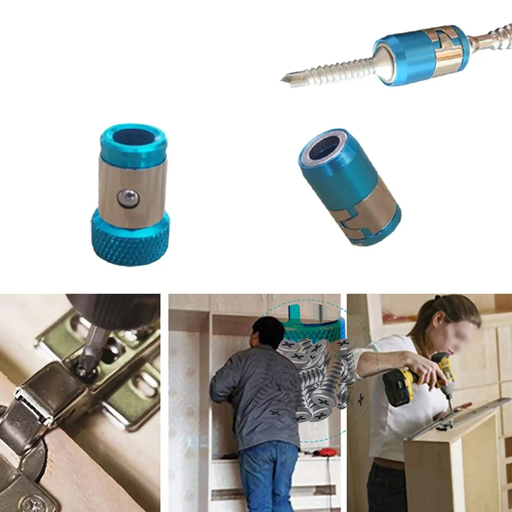 Inserti per cacciavite in acciaio legato S2 anello magnetico punta per trapano anticorrosione magnete potenti anelli universali
