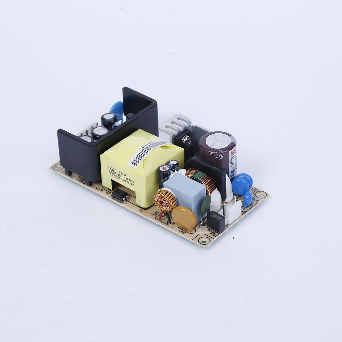 (Meanwell) EPS-15/25/35/45/65/120 Power supply pcb enclosed type ac transform dc 3.3/5/7.5/12/15/24/27/36/48v variable power