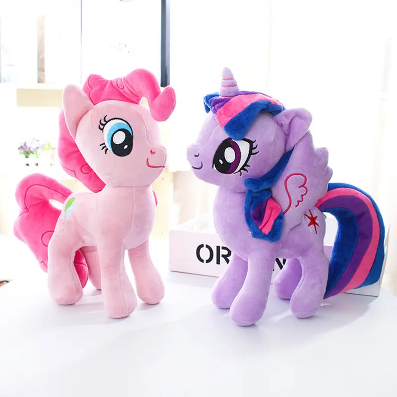 My Little Pony Toy Plush Animal Stuffed Doll 22- 40cm Pinkie Pie Rainbow Dash Unicorn Toys Friendship Is Magic For Girls Gifts