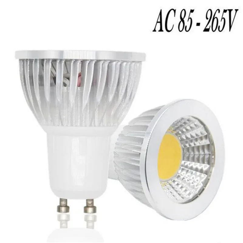 LED GU10 COB mini GU 10 7w 12w 15w dimmable 2700k Warm White daylight Cold white Spot Light Bulb Lamp replace halogen lamp