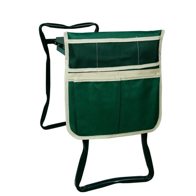 Garden Stool Side Narcar Bag Oxford Cloth Garden Side Hanging Bag Push Cart Hanging Bag Garden Toolkit Fishing Bag