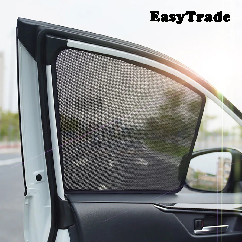 

For SGMW Wuling Almaz 2019 2020 2021 Magnetic Car Sunshade Mesh Sun shade Side Window Sun Visor Sunscreen Interior Accessories