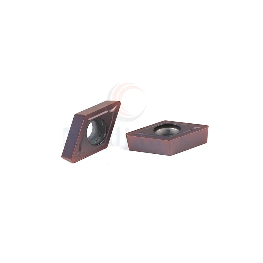 DCMT11T304 LF6018 DCMT11T308 LF6018 Cnc Draaibank Hardmetalen Insert Machine Verwerking Draaigereedschappen Afwerking Snijden Inserts