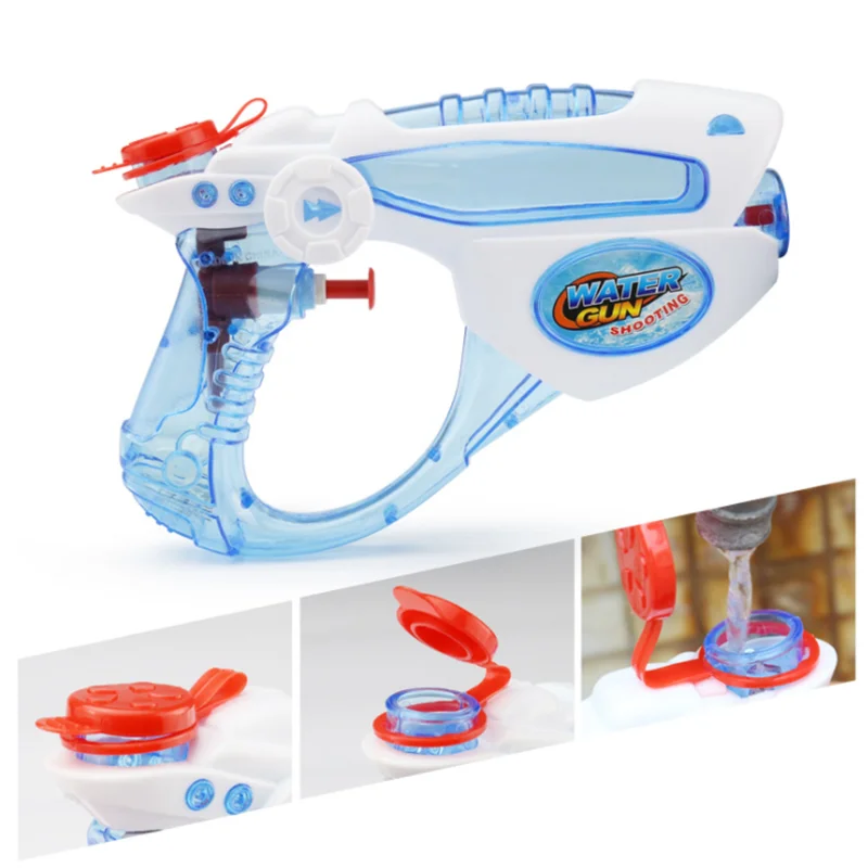 Cartoon Water Guns Summer Beach Outdoor Sports Game Bathroom Kids Toys Children Water Cannon Gun Shooting Pistol Toy