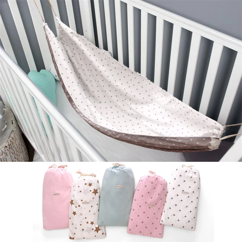 2020 New Baby Hammock for Crib INS Cartoon Design Outdoor Indoor Hanging Basket for Kids Travel Hammocks Swings Children Hammock