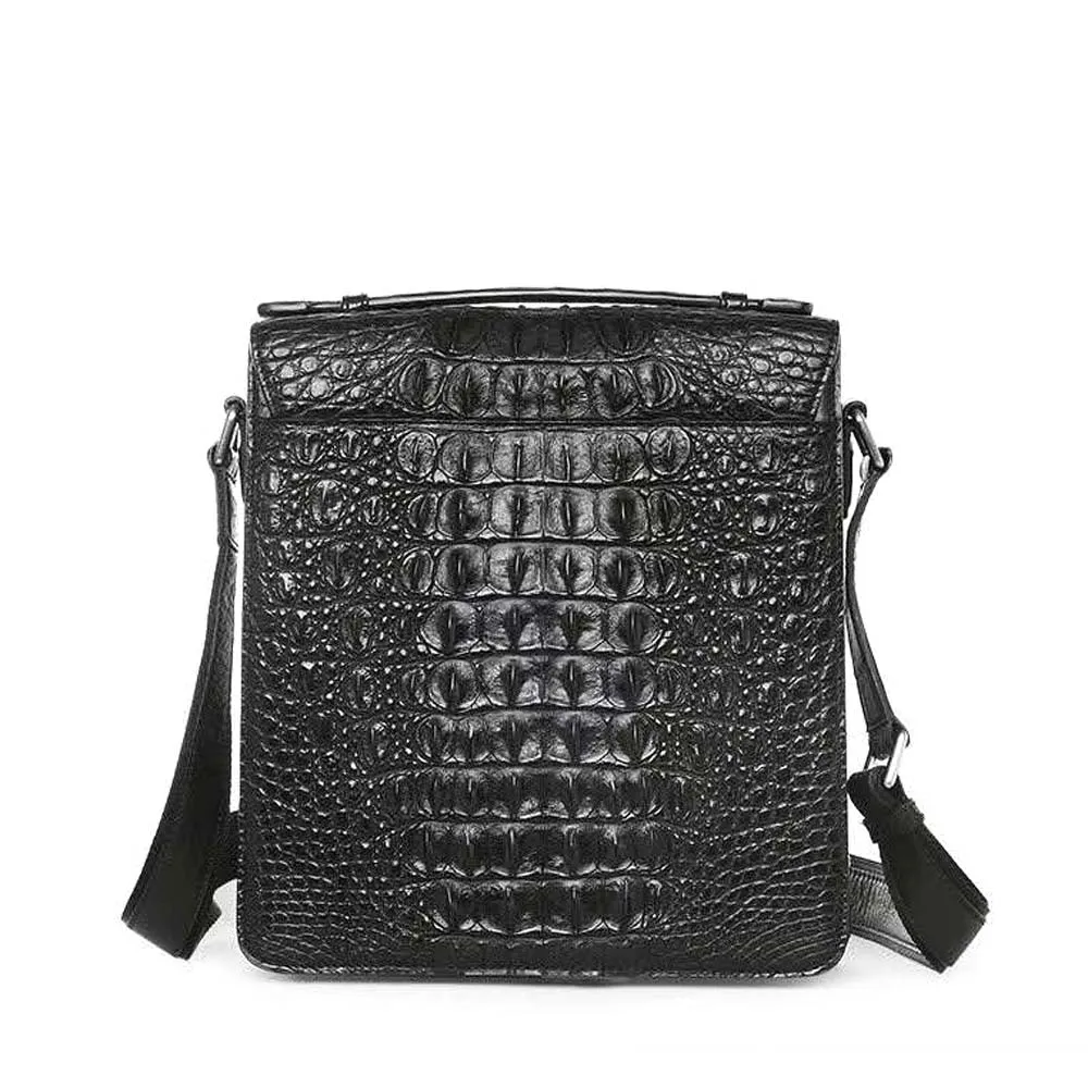 ouluoer new men crocodile leather bag men crocodile bag men bag Business casual carrying bag single shoulder bag for male