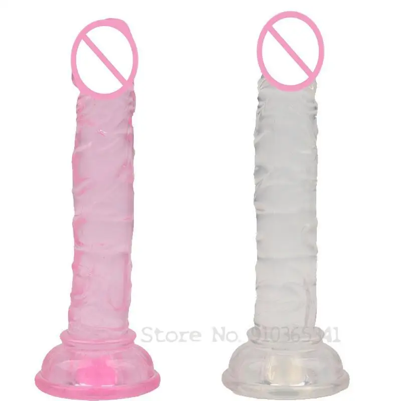 Realistic Dildo With Big Suction Cup Finger Small Dildo, G spot Anal Penis Artificial Consolador Sex Toys for Women Sex Shop.