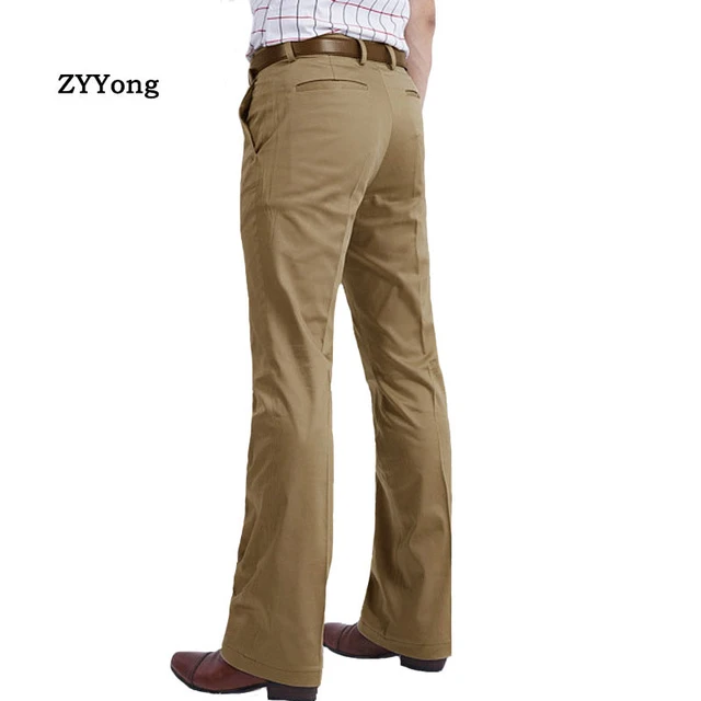 Men's boot cut khakis store