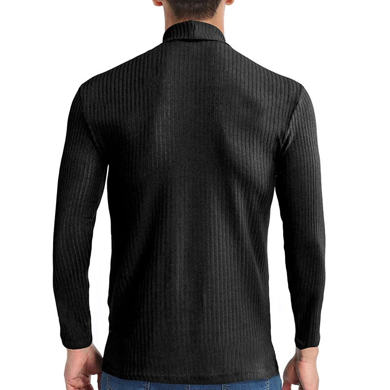 Men's Turtleneck Sweater Autumn Winter Men's Rollneck Warm Knitted Sweater Keep Warm Men Jumper USA Size S-2Xl Brand 7 Colors