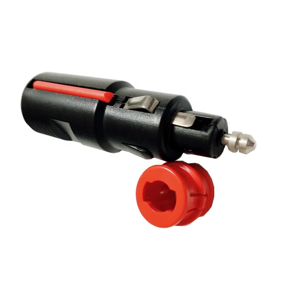 10 SZT. 12V Czerwona Wtyczka Europejska Hella Uniwersalny Adapter Zapalniczki Samochodowej 12V 10A