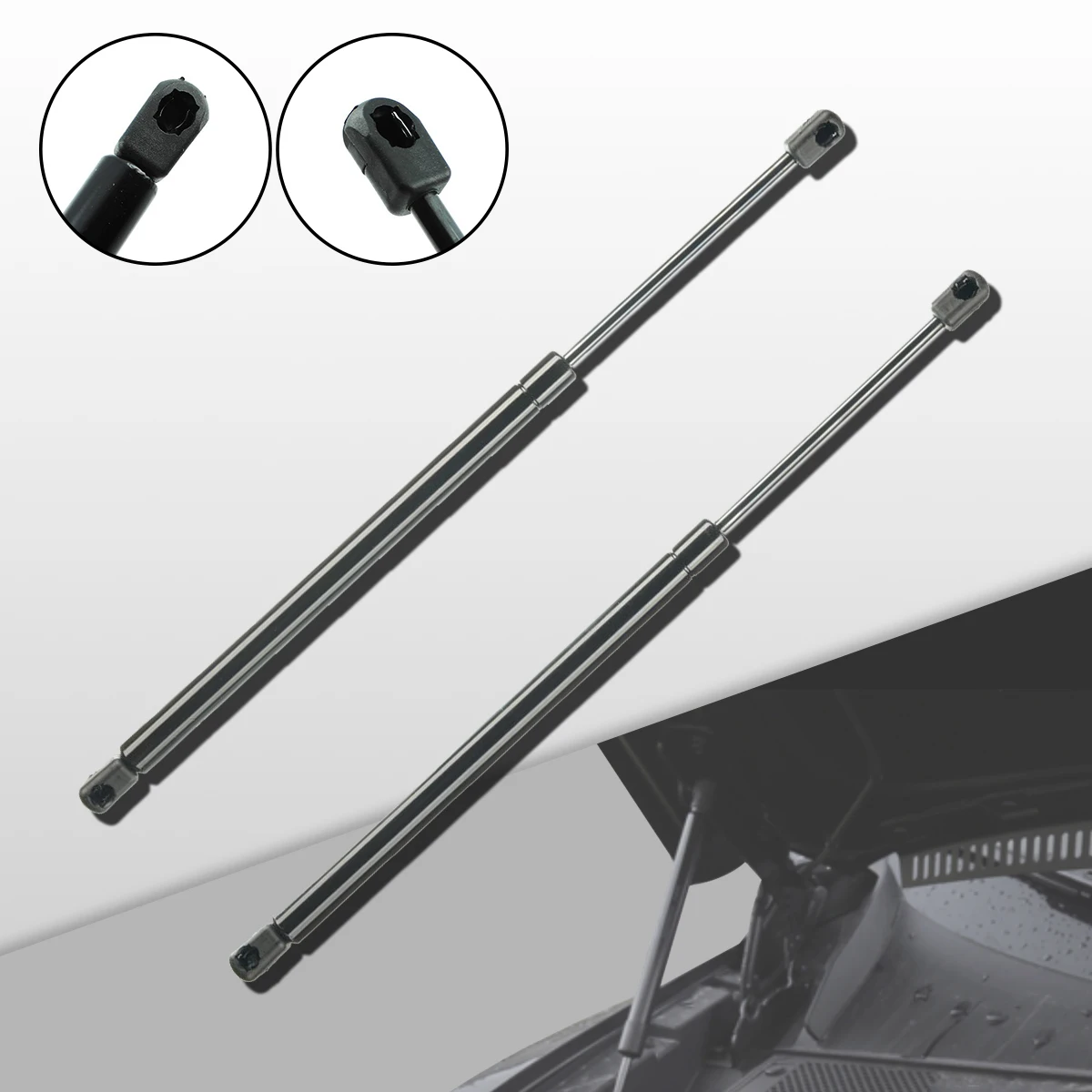 2 PCS Rear Window Glass Lift Support Spring Shocks Struts For Mazda Tribute 2001-2006 SG327007