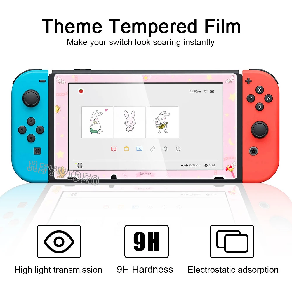 Protección de pantalla para Nintendo Switch: ¿Por qué elegir el protector de vidrio templado con marco rosa?