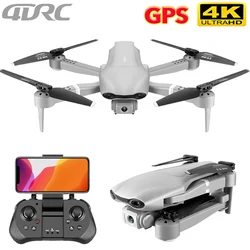 4DRC F3 drone GPS 4K WiFi wideo na żywo FPV 4K/1080P HD kamera szerokokątna składana wysokość trzymać wytrzymałe zabawki drony RC