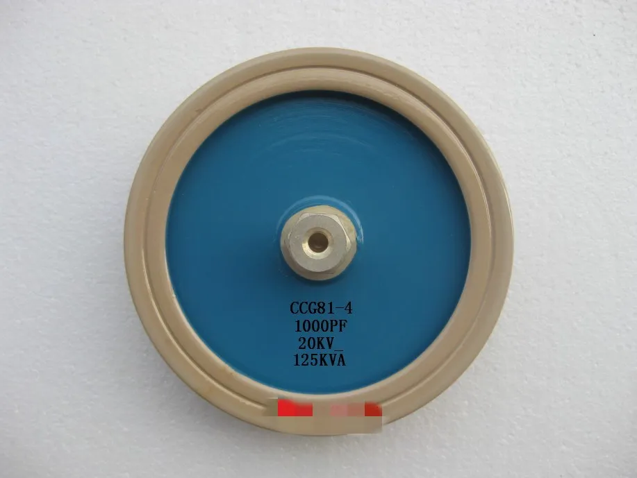 

CCG81-4 1000PF 20KV 125KVA high frequency capacitor high voltage ceramic capacitor