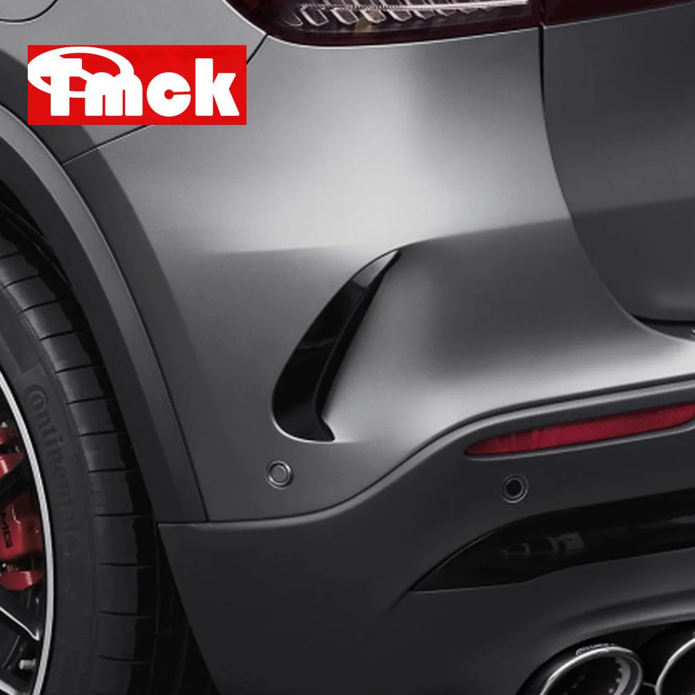 For Mercedes Benz GLA Class H247 GLA200 220 250 AMG GLA35/45 2020 2021 Car Accessories Rear Bumper Spoiler Air Outlet Cover Trim