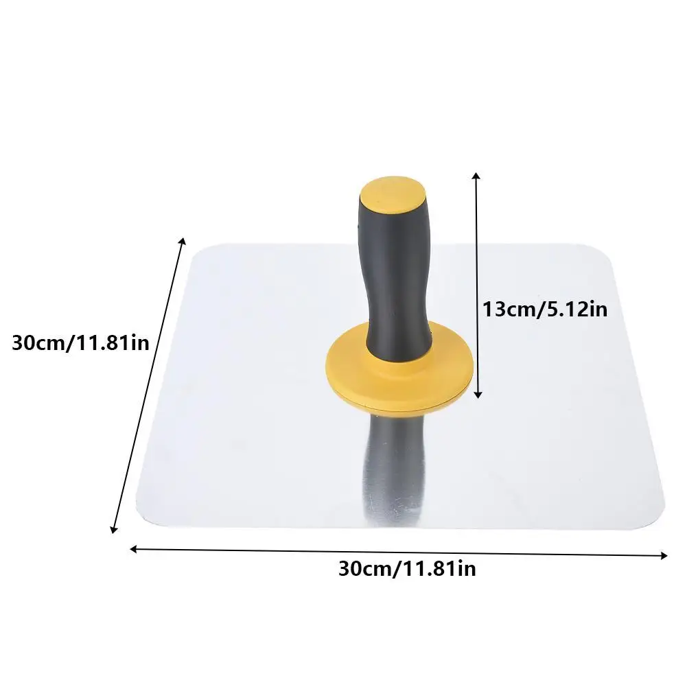 

Construction Hot Aluminium Finishing Craftsman Trowel Mortar Board Plastering Tool Paint Holder With Lightweight Handle Holder