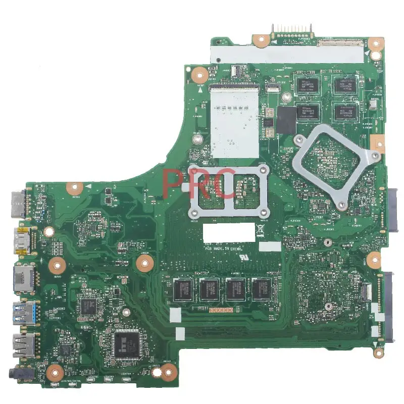 Placa-mãe portátil para ASUS, X450CC, X450C, X450, 1007U, REV.2.1, N14M-GE-S-A2, DDR3, Notebook Mainboard