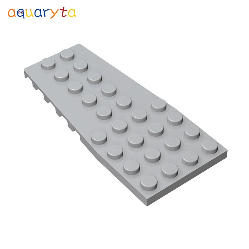 

Aquaryta 10pcs Plate Wedge 4x9 with Stud Notches Building Blocks Part Moc Compatible 14181 2413a DIY Education Toys for Teens