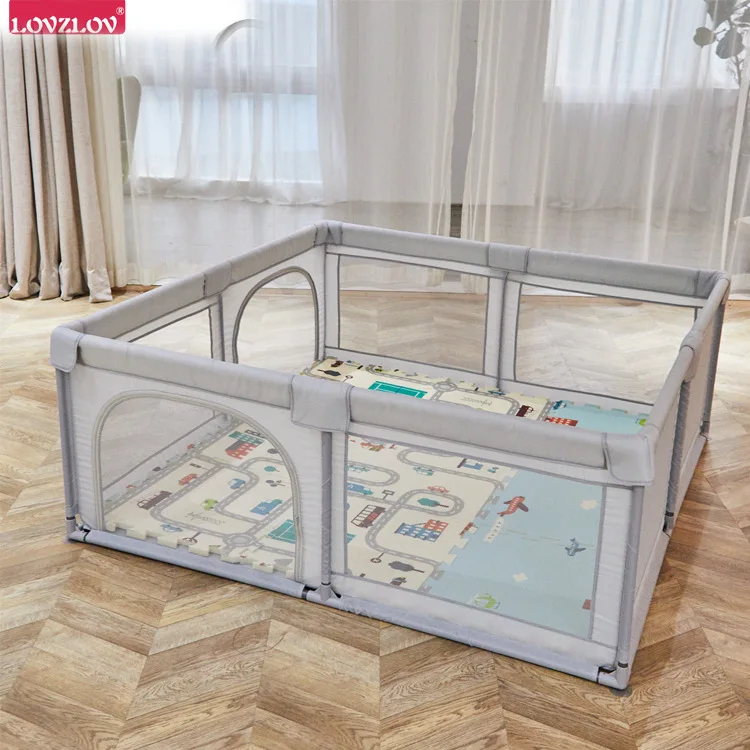 

Children Gaming Fence Indoor Baby Anticollision Safe Crawling Learner Indoor Protective Grating Amusement Park Baby Playpen