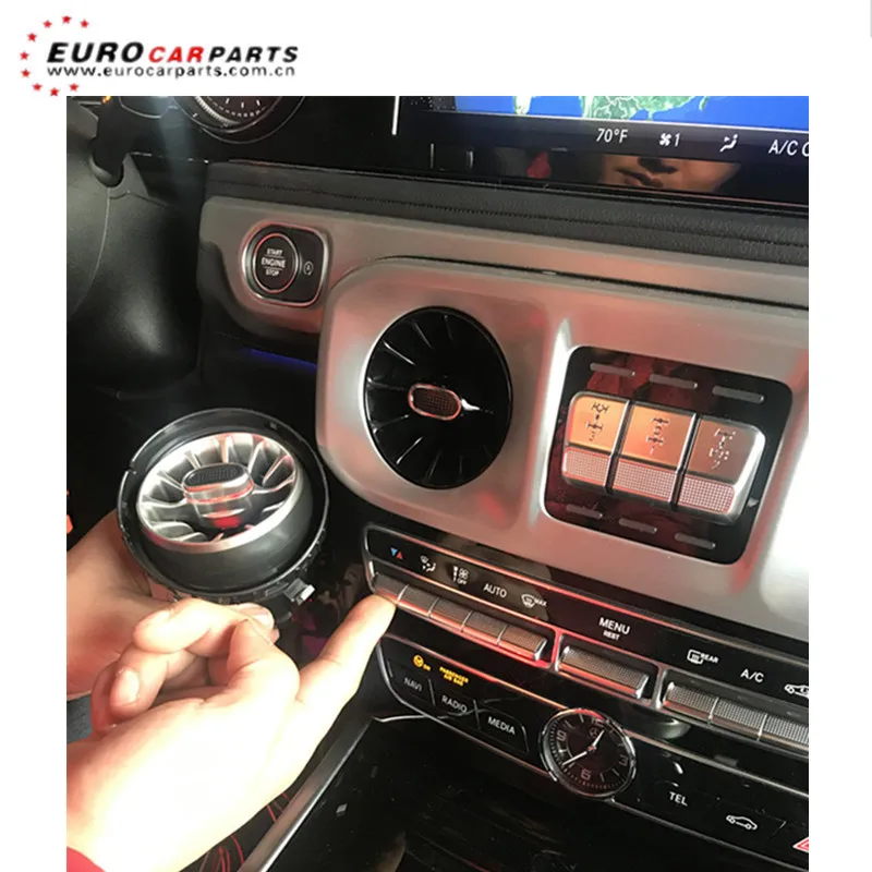 

G wagon air vent cover fit for G class W464 G63 G65 G500 G55 air-condition cover 4 pieces interior vents cover