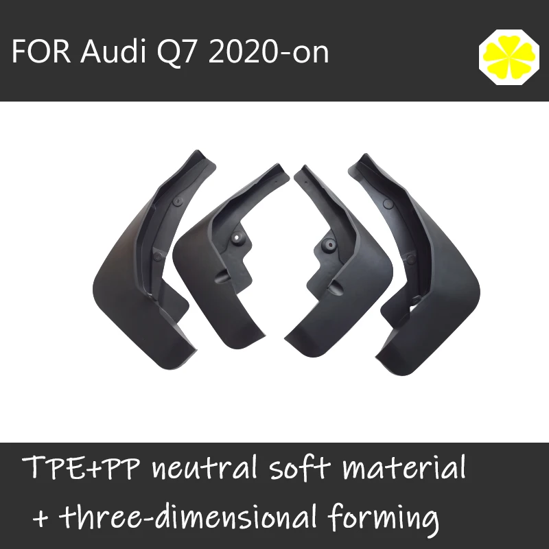 Mudflasp FOR Audi Q7 2020 2021 Mudguards Fender Mud Flap Guard Splash Mudguard Fenders car accessories auto styline Front Rear