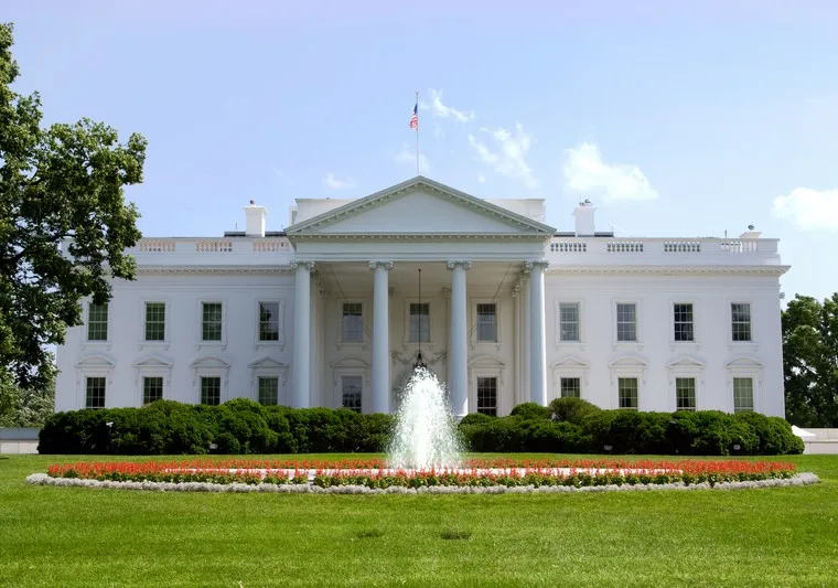 

White House America president garden photo backdrop High quality Computer print scenic background