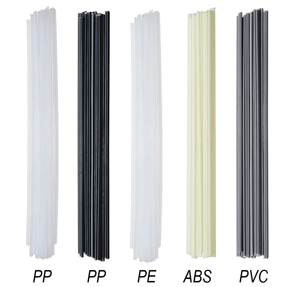 Hot Air Tourch Plastic Welding Rods ABS PP PVC PE Welding Sticks 5x2.2mm For Plastic Welder Gun Bumper Repair Welding Accessory