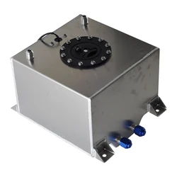 Universal 8gallon 30L Aluminium Fuel Surge tank with Cap Fuel cell 30L with sensor foam inside