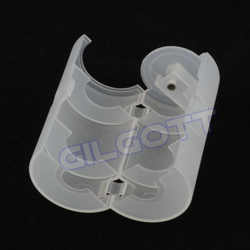 Aa para d tamanho conversor de bateria caso capa adaptador caixa organizador de armazenamento titular