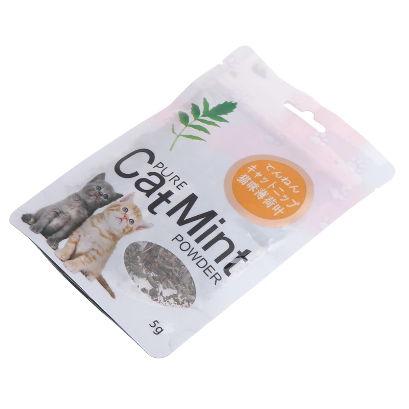 Mint Natural Organic Premium Treats Catnip Menthol Kitten Funny Flavor Sleep 62KC