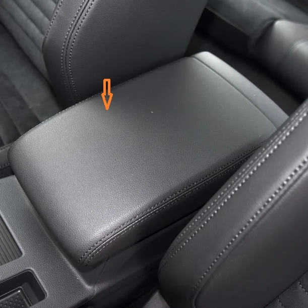 For Volkswagen Passat B8  2017 2018 2019 2020 Customzied Microfibre Leather Center Armrest Cover Car Interior accessories