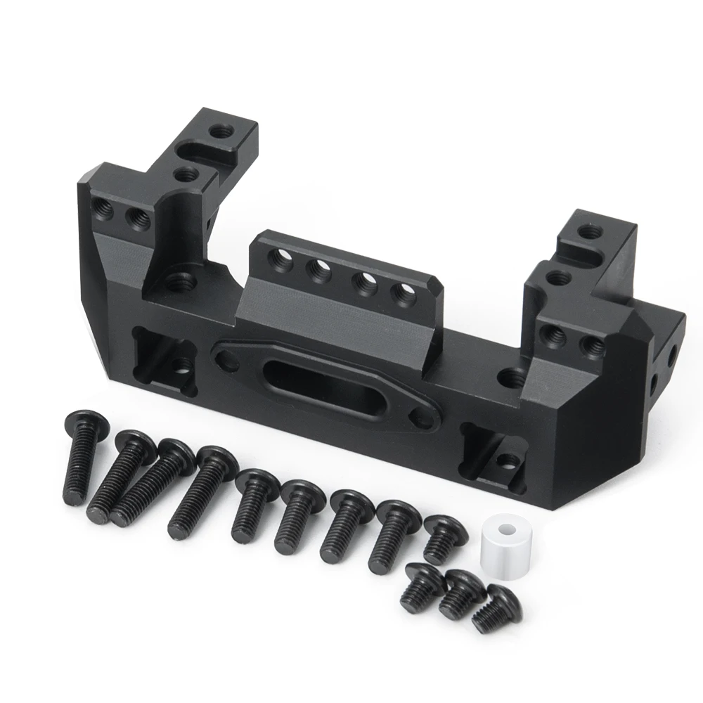 AXSPEED métal pare-chocs avant Servo Mount pour TRX-4 TRtage 1/10 RC inoler voiture mise à niveau pièces accessoires