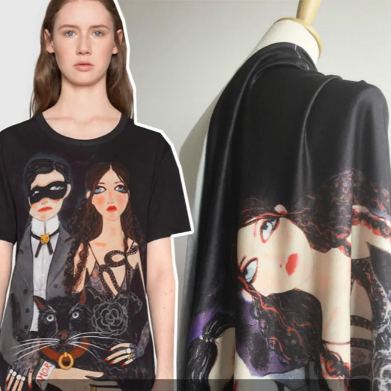 

Knitted Printed Fabric Brand Knitted Dress Shirt Fabric Meter 100% Polyester Fabric Wholesale Polyester Cloth