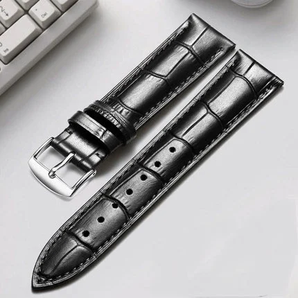 สำหรับ Garmin Venu 2 / Vivoactive 4 3 / Vivomo นาฬิกาหนังธุรกิจ20มม.22มม.สายหนังแท้