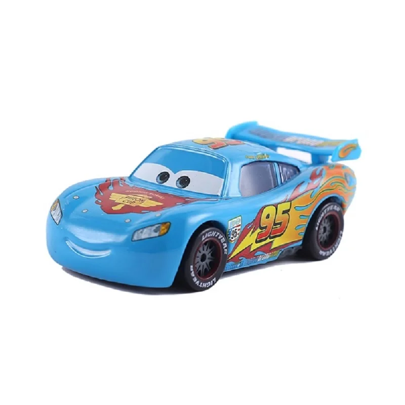 Disney Pixar 3 Z Professor And Lightning McQueen Matt Jackson Storm Ramirez Alloy Car Model Alloy Children\'s Toy Birthday Gift