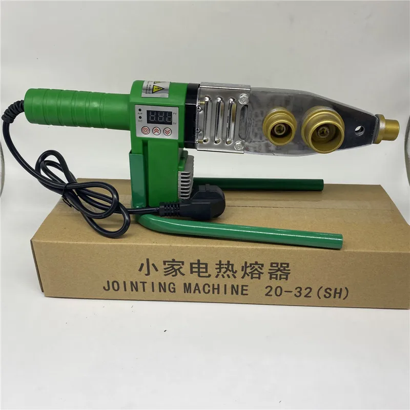 free shipping digital temperature display controled PPR  welding machine, plastic welder 20-32mm for weld plastic pipes