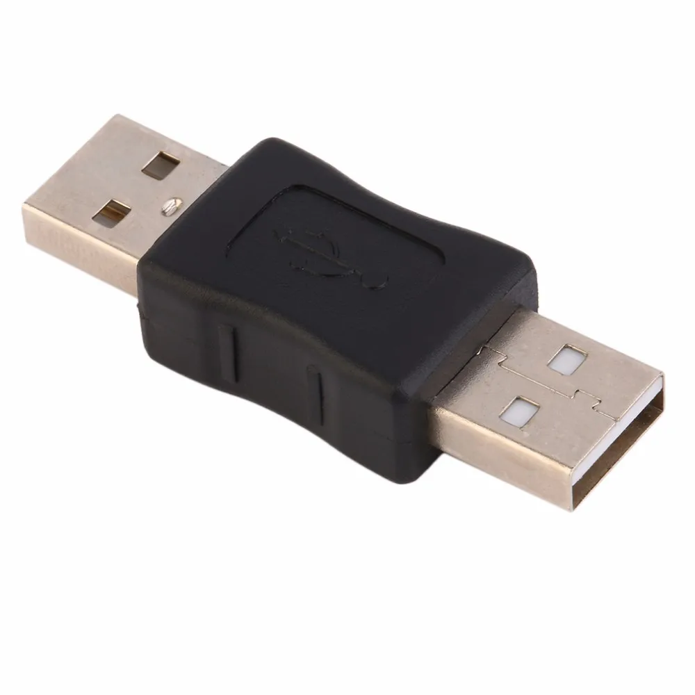 Cabo adaptador de conexão usb 2.0, extensor macho para macho, conversor de m/m, usb 2.0, acoplador de juntores