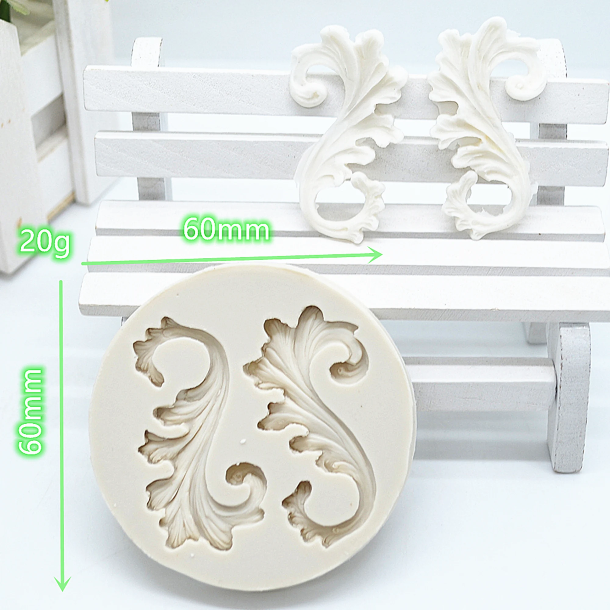 Flower Lace Cake Fondant Silicone Molds Lace Cake Border Sugarcraft Pastry Molds Bakeware Kitchen Baking Decorating Tools