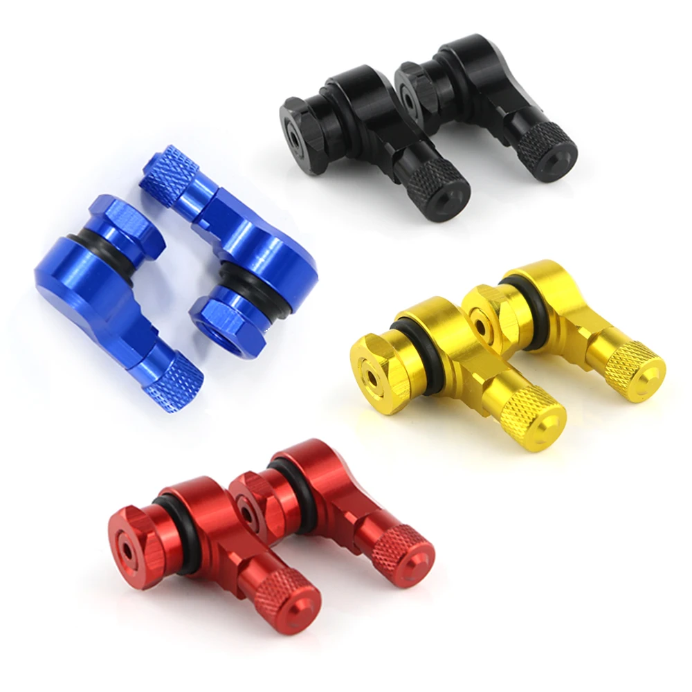 

Motorcycle CNC Wheel Tubeless Tire Valve Stems For YAMAHA Fazer FZ6R FZ-07 ThunderAce ThunderCat BWS125 BWS'R 11.3mm 90 Degree