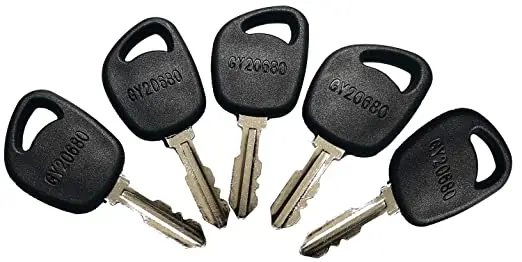 

5PCS GY20680 Ignition Keys for John Deere Tractor Stens 430-694 Toro 112-0312 MTD 925-1745 AYP Toro 112-1615 Kohler Murray