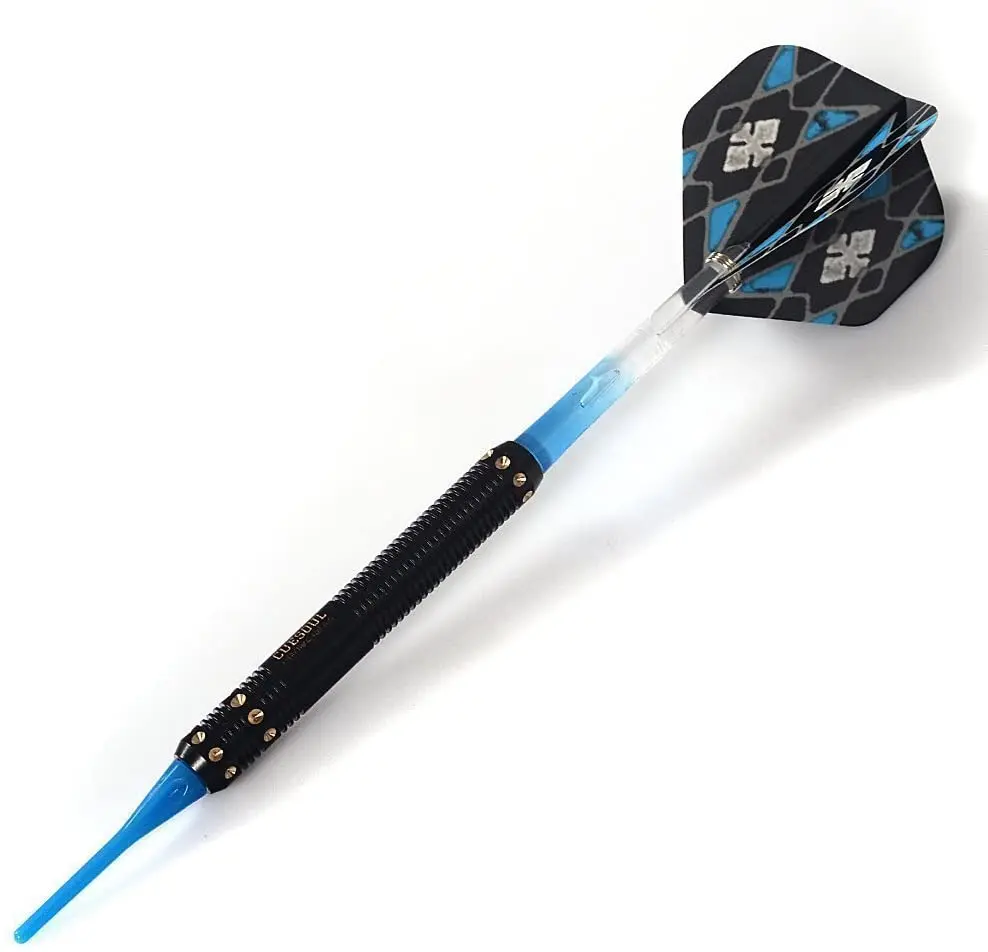 CUESOUL Soft Tip Darts Set Plastic Tip with Dart Case.16g Soft Tip Darts 18g Tungsten soft Tip Darts