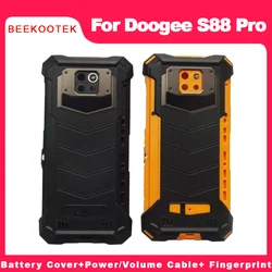 Doogee S88 Pro Battery Back Cover with USB Charge Board Earpiece Receiver Fingerprint and Power Cable for Doogee S88 Pro Phone