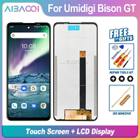 AiBaoQi Brand New 6.67 Inch Touch Screen+LCD Display Component Replacement For Umidigi BISON GT Phone