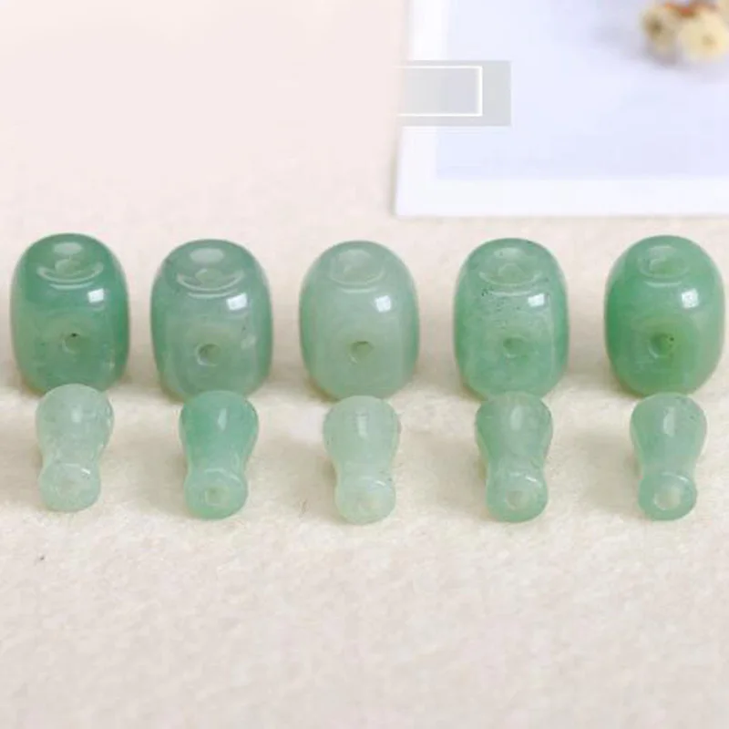 Naturstein-Perlen mit drei Löchern, 12/14/16/18/20 mm, säulenförmig, für Halskette, Armband, Schmuckzubehör, 5 Stück, WK185 – Detail 9