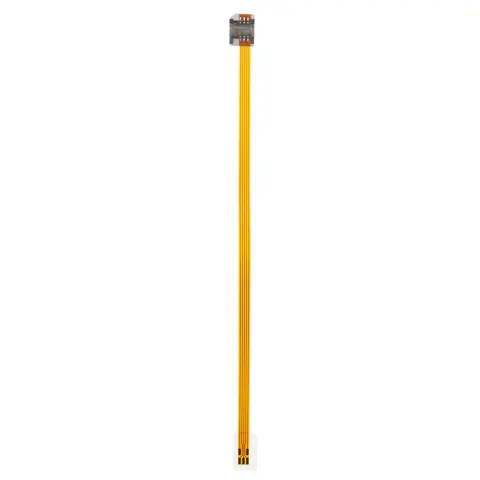 핸드폰용 범용 SIM 카드 외부 컨버터 어댑터, 골든 30x1.7 cm