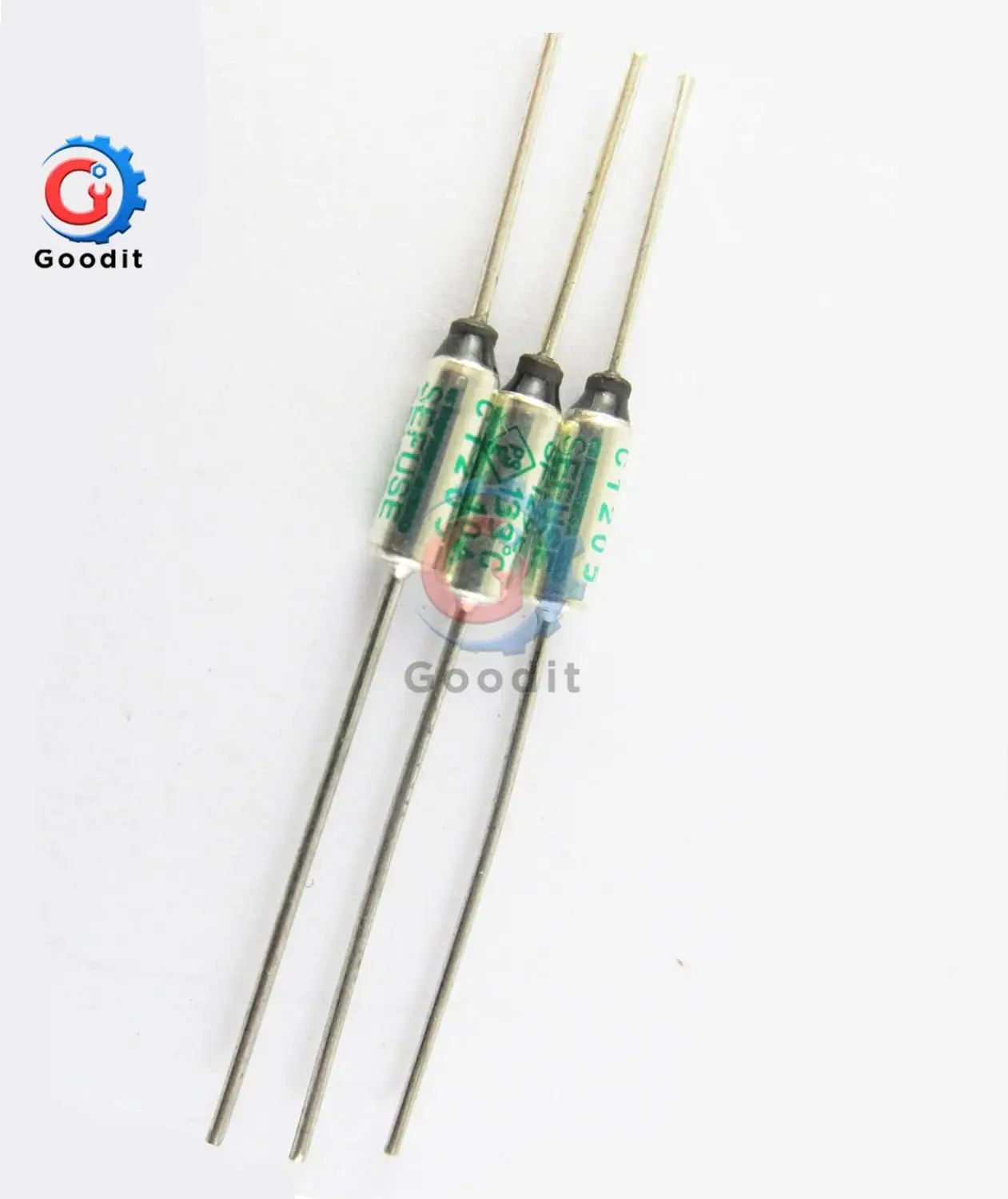 10PCS SF129E SEFUSE Cutoffs NEC Thermal Fuse 133 Celsius 133 Degree 10A 250V CF