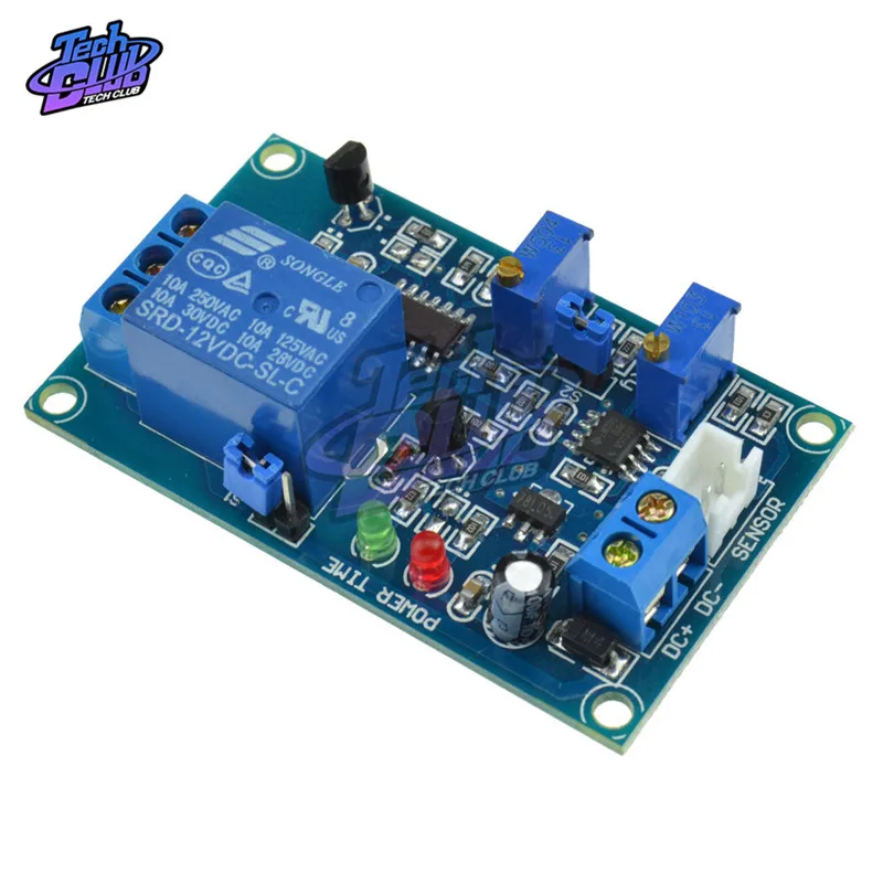 DC 12V modulo relè di ritardo fotoresistenza interruttore On/Off sensore Timer potenziometro regolabile Controller con fili per scheda auto