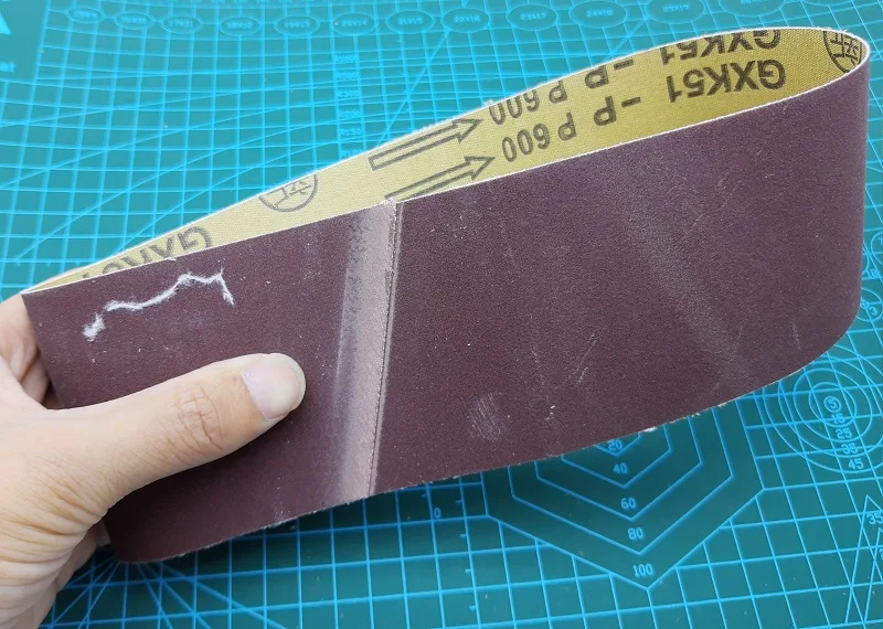 10 miếng 533*75mm Mài Mòn dây Chà Nhám Băng Tần 3 "* 21" Chà Nhám Màn Hình Cho Dây Nhám 40 #60 #80 #100 #120 #150 #180 #240 #320 #400 #600 #