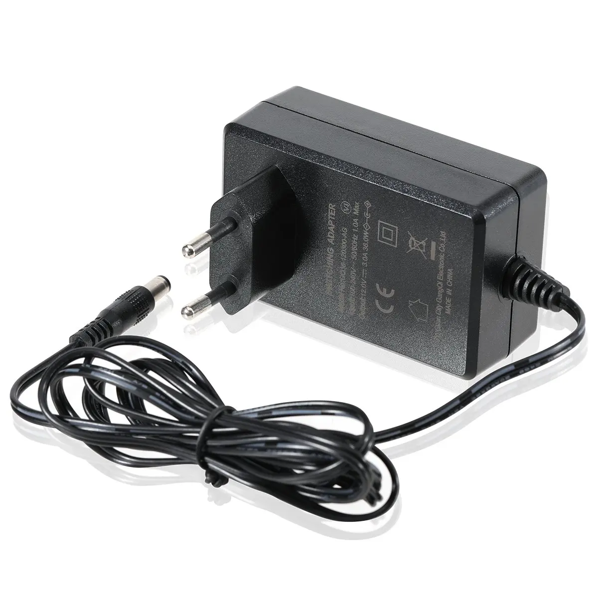 Adaptador de corriente AC Universal 110-240V DC 12V 3A 4A, cargador, Eu Us